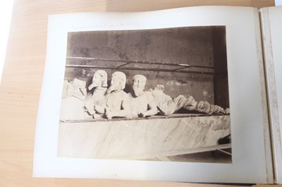 Lot 47 - Turkey & Greece. An album containing approximately 60 photographs, c. 1890s