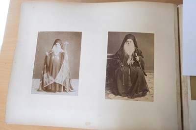 Lot 47 - Turkey & Greece. An album containing approximately 60 photographs, c. 1890s