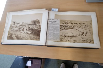 Lot 47 - Turkey & Greece. An album containing approximately 60 photographs, c. 1890s