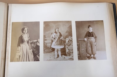 Lot 47 - Turkey & Greece. An album containing approximately 60 photographs, c. 1890s
