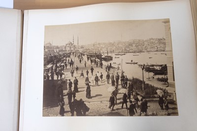 Lot 47 - Turkey & Greece. An album containing approximately 60 photographs, c. 1890s