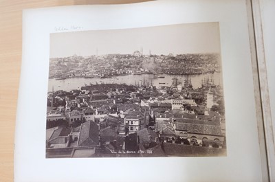 Lot 47 - Turkey & Greece. An album containing approximately 60 photographs, c. 1890s