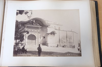 Lot 47 - Turkey & Greece. An album containing approximately 60 photographs, c. 1890s