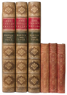 Lot 33 - Martin (R. Montgomery). The Indian Empire, 3 vols, 1858-61