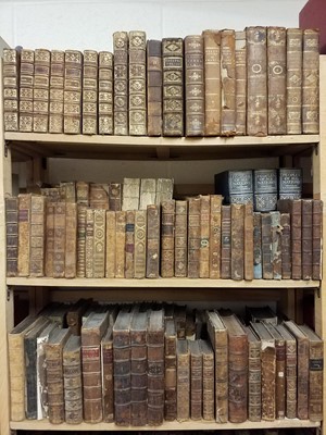 Lot 482 - Antiquarian. A large collection of mostly 18th & 19th century literature