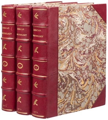 Lot 149 - Wilson (Alexander). American Ornithology, 3 vols, 1st UK edition, 1876