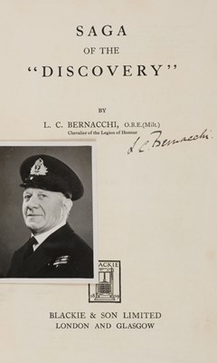 Lot 9 - Bernacchi (Louis Charles). Saga of the "Discovery", 1938