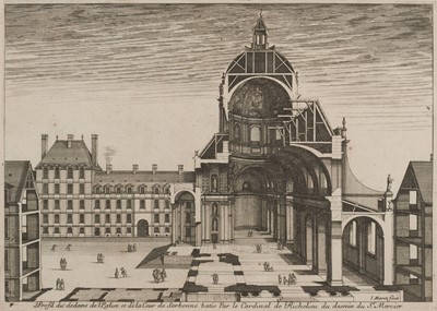 Lot 396 - Marot (Jean, 1619-1679, and others). Collection of French architecture and Garden Designs, 1650-1700