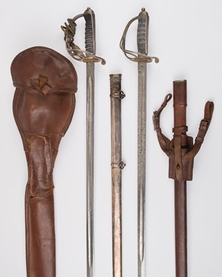 Lot 522 - Presentation sword. A WWI 1821 pattern silver hilted officer's sword by Henry Wilkinson Ltd
