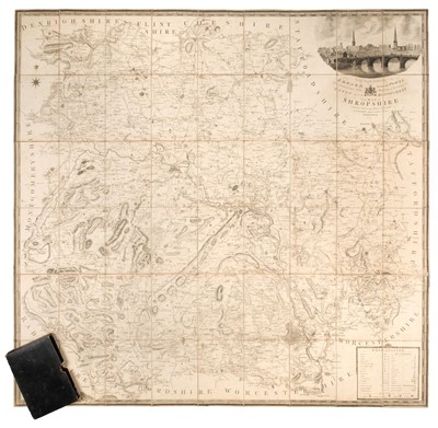 Lot 61 - Shropshire. Baugh (Robert), Map of Shropshire..., 1808