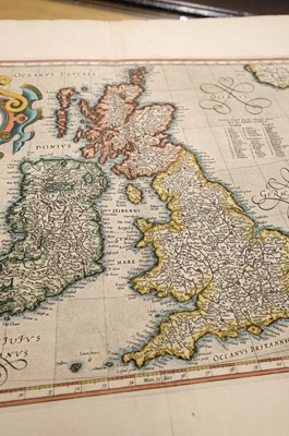 Lot 6 - British Isles. Mercator (Gerard & Hondius Henricus), Anglia, Scotia et Hibernia, [1595 or later]