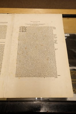 Lot 6 - British Isles. Mercator (Gerard & Hondius Henricus), Anglia, Scotia et Hibernia, [1595 or later]