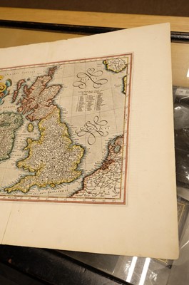 Lot 6 - British Isles. Mercator (Gerard & Hondius Henricus), Anglia, Scotia et Hibernia, [1595 or later]