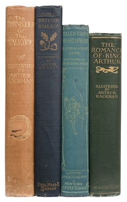 Lot 603 - Rackham (Arthur, illustrator). The Rhinegold & the Valkyrie, 1910