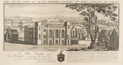 Lot 119 - Shropshire Views. A folio album of engraved and lithographed views, 17th-19th century