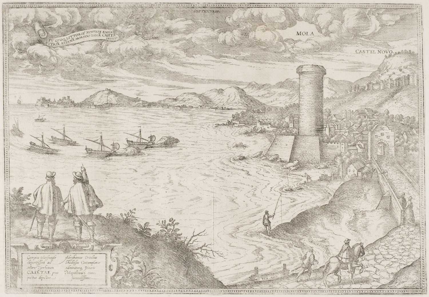 Lot 40 - Italy. Braun (G. & F. Hogenberg), Four views of Italian towns, Cologne: circa 1590