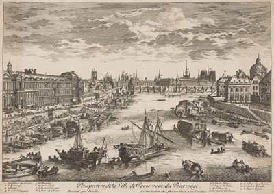 Lot 98 - France. A collection of 22 views, circa 1700