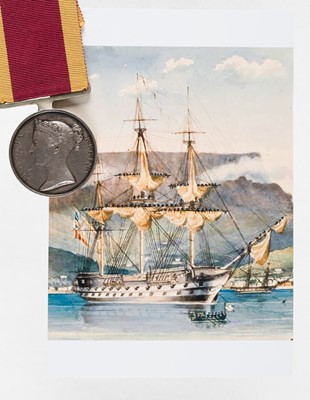 Lot 579 - China 1842 Medal (Henry Marsh. H.M.S. Jupiter.)