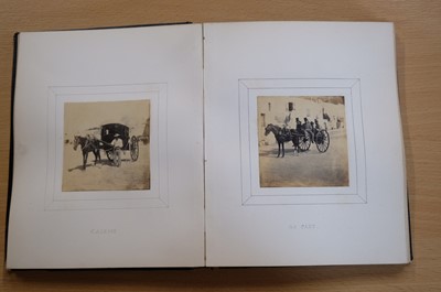 Lot 30 - Malta. An Album of 45 Mounted Photographic Views, 1863-1866