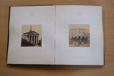 Lot 30 - Malta. An Album of 45 Mounted Photographic Views, 1863-1866