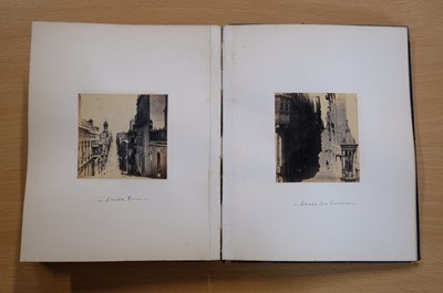 Lot 30 - Malta. An Album of 45 Mounted Photographic Views, 1863-1866