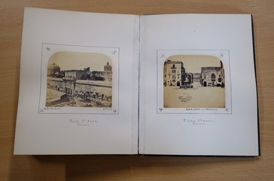 Lot 30 - Malta. An Album of 45 Mounted Photographic Views, 1863-1866