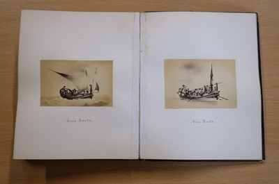 Lot 30 - Malta. An Album of 45 Mounted Photographic Views, 1863-1866