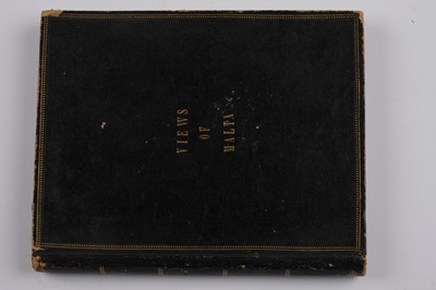 Lot 30 - Malta. An Album of 45 Mounted Photographic Views, 1863-1866