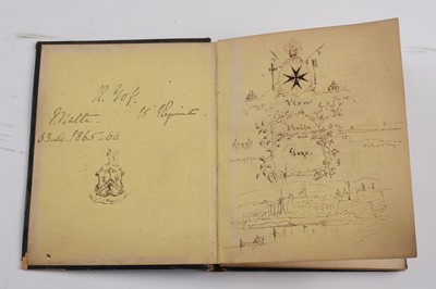 Lot 30 - Malta. An Album of 45 Mounted Photographic Views, 1863-1866