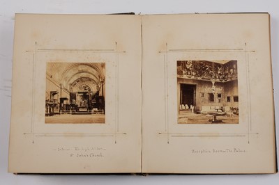 Lot 30 - Malta. An Album of 45 Mounted Photographic Views, 1863-1866