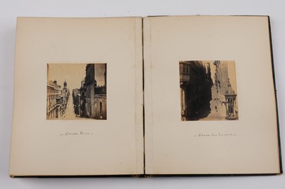 Lot 30 - Malta. An Album of 45 Mounted Photographic Views, 1863-1866