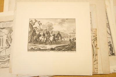 Lot 28 - Fortification and siege maps. A collection of approximately 70 maps, mostly 17th & 18th-century