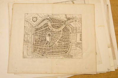 Lot 28 - Fortification and siege maps. A collection of approximately 70 maps, mostly 17th & 18th-century