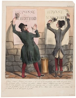 Lot 95 - Daumier (Honore). A collection of approximately 100 cartoons and caricatures, 19th-century