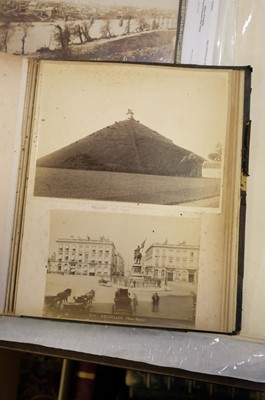 Lot 39 - Photograph Albums. A group of 12 albums containing British and European scenes and views, c. 1880s