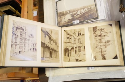 Lot 39 - Photograph Albums. A group of 12 albums containing British and European scenes and views, c. 1880s