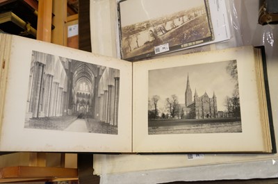 Lot 39 - Photograph Albums. A group of 12 albums containing British and European scenes and views, c. 1880s