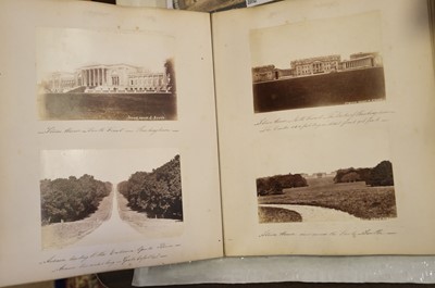 Lot 39 - Photograph Albums. A group of 12 albums containing British and European scenes and views, c. 1880s