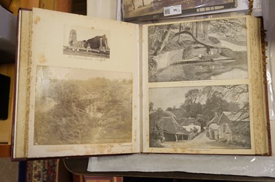 Lot 39 - Photograph Albums. A group of 12 albums containing British and European scenes and views, c. 1880s