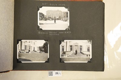 Lot 39 - Photograph Albums. A group of 12 albums containing British and European scenes and views, c. 1880s
