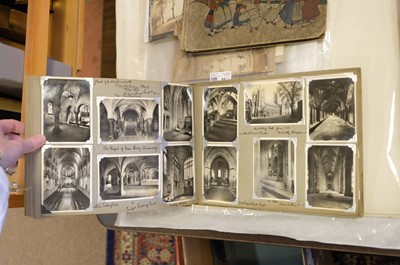 Lot 39 - Photograph Albums. A group of 12 albums containing British and European scenes and views, c. 1880s