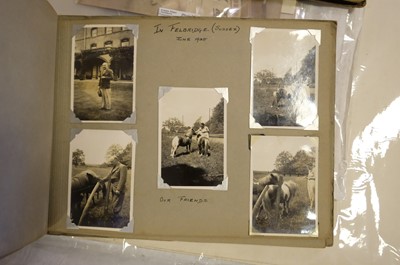 Lot 39 - Photograph Albums. A group of 12 albums containing British and European scenes and views, c. 1880s