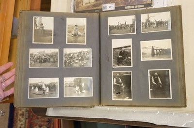 Lot 39 - Photograph Albums. A group of 12 albums containing British and European scenes and views, c. 1880s
