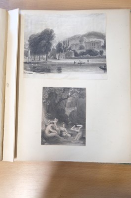 Lot 38 - Photochromes. A pair of albums containing 55 mounted and loose photochrome photographs, c. 1900