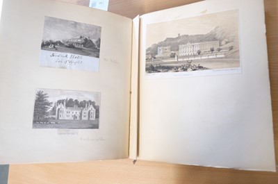 Lot 38 - Photochromes. A pair of albums containing 55 mounted and loose photochrome photographs, c. 1900