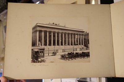Lot 16 - France. Paris and the French Cathedrals [so titled on upper cover], c. 1870