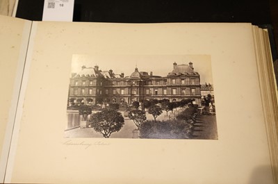 Lot 16 - France. Paris and the French Cathedrals [so titled on upper cover], c. 1870