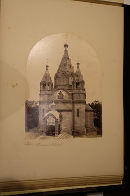 Lot 16 - France. Paris and the French Cathedrals [so titled on upper cover], c. 1870