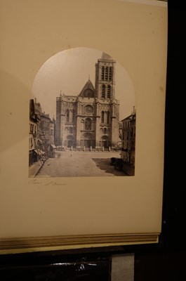 Lot 16 - France. Paris and the French Cathedrals [so titled on upper cover], c. 1870