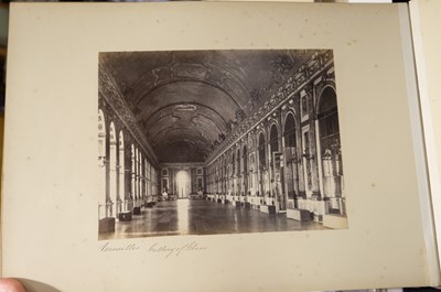 Lot 16 - France. Paris and the French Cathedrals [so titled on upper cover], c. 1870